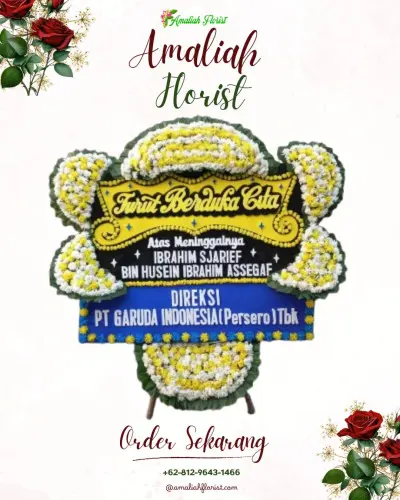 Papan Bunga Duka di Bumi Sari